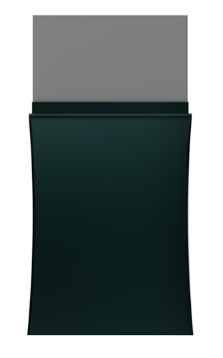OLED Transparent Display (Curved Base)