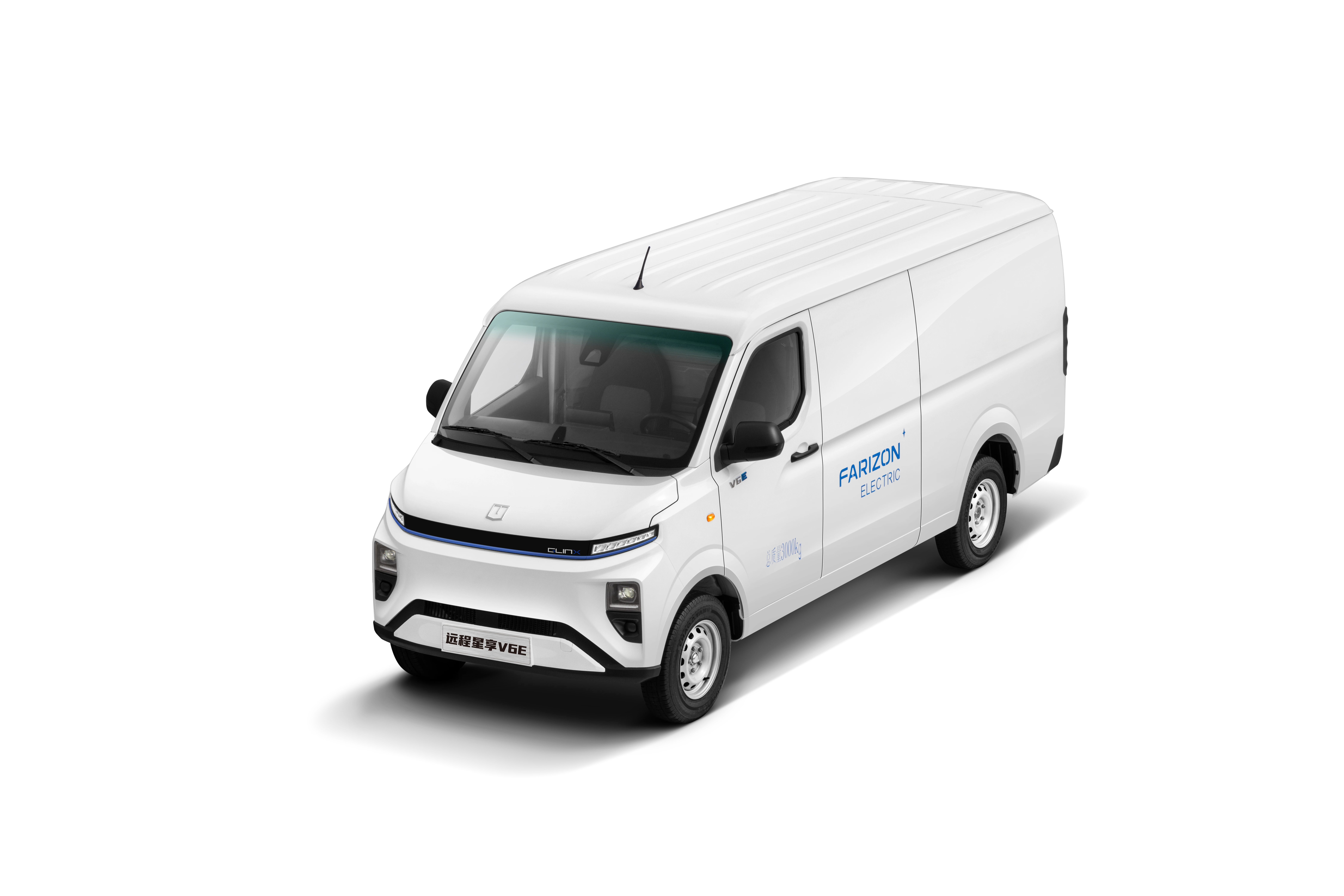 Farizon V6E Cargo Van - v6e-box-truck-front-45-right.webp