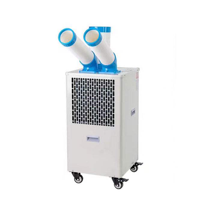 No-install workshop air conditioning — plug-and-play mobile cooling solution