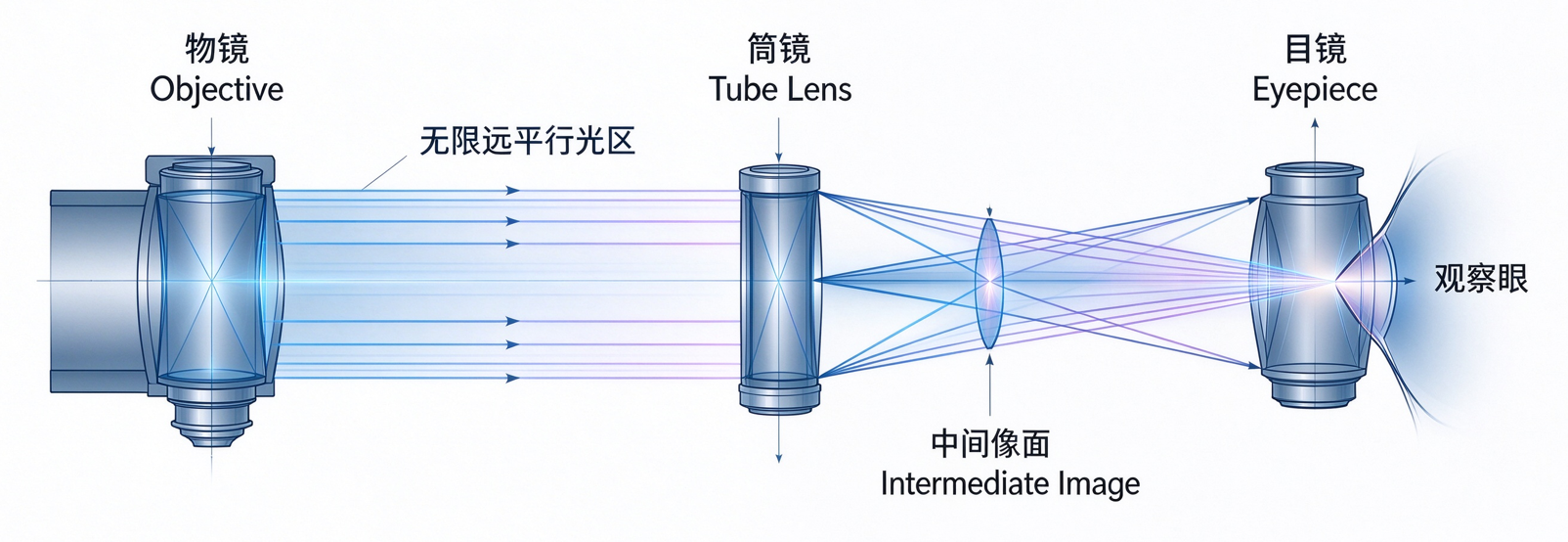 Infinity Parallel Optical System