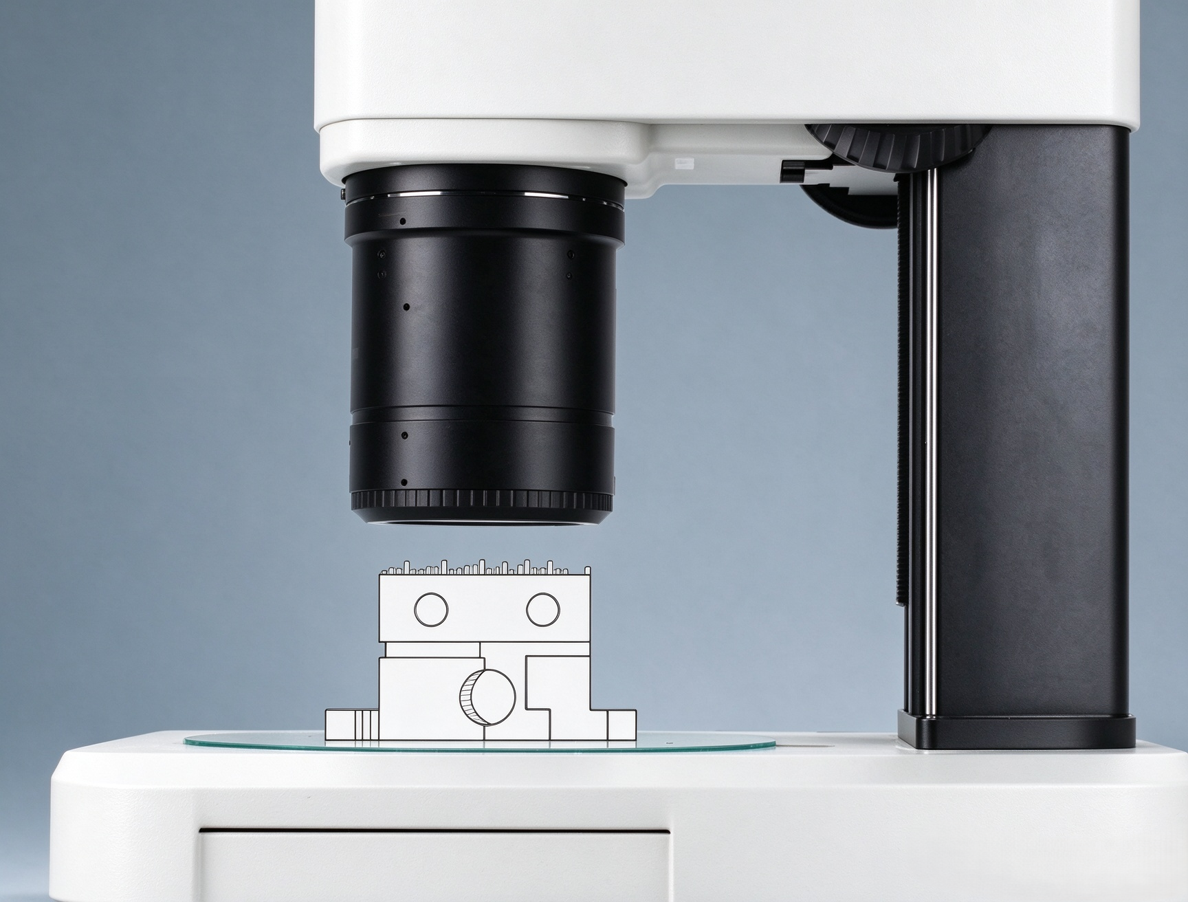 Observe High, Thick, Irregular Samples Without Collision
