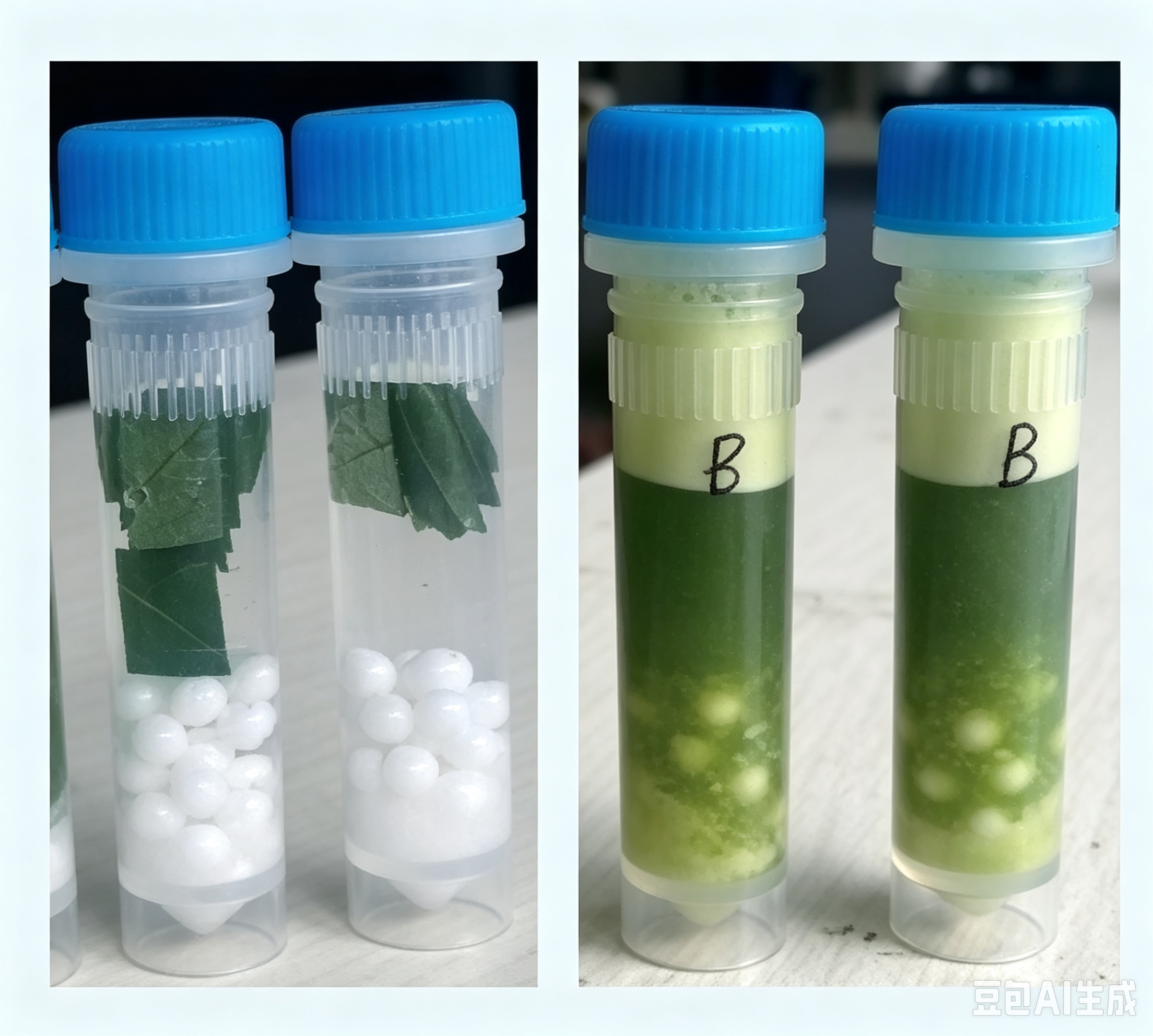 Leaf Grinding: Before & After