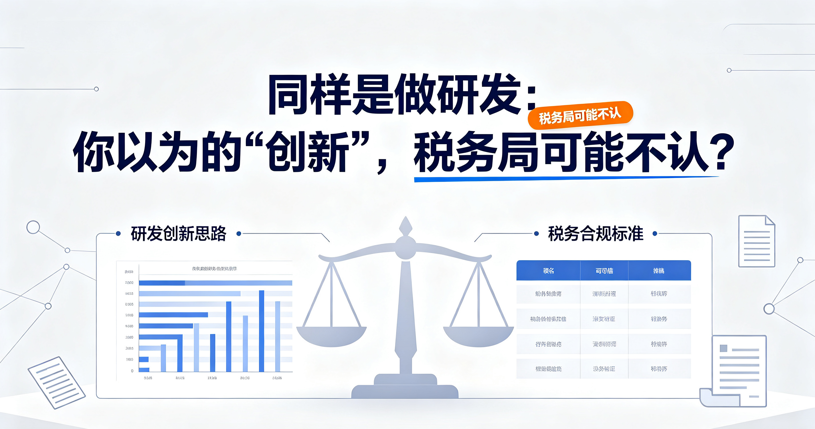研发部门，你知道研发加计扣除的创新性，和你日常做研发理解的创新区别吗？