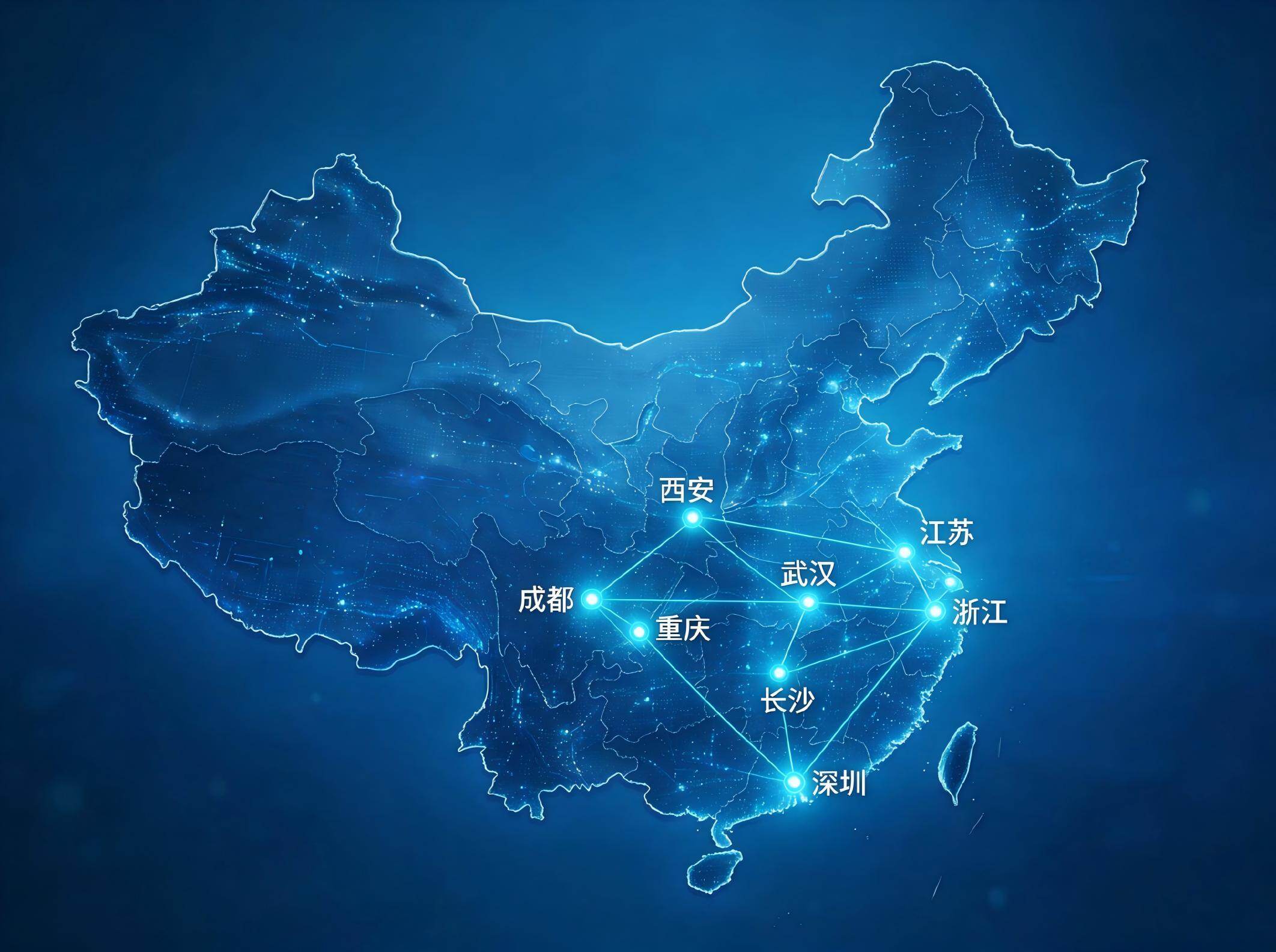 全国市场分布图