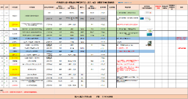 落实与进度检查表