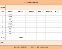 成本分析