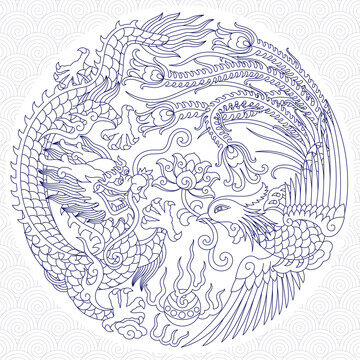 龙凤呈祥纹