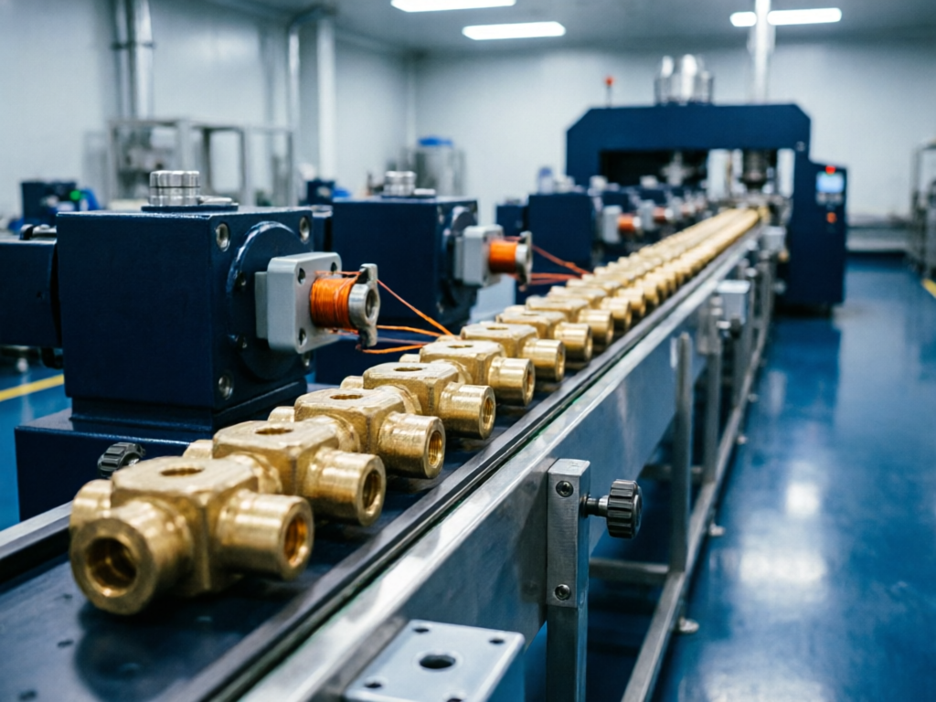 Industrial Automation solenoid valve application