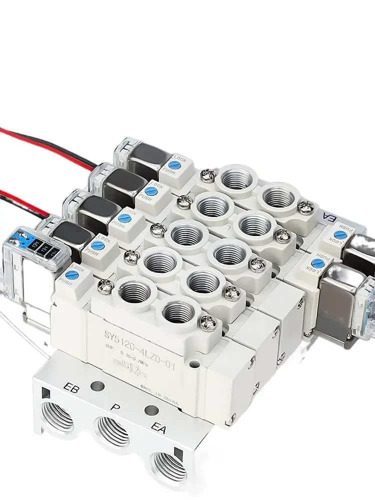 SY5120-5LZD 5-Port Solenoid Valve (SY Type)