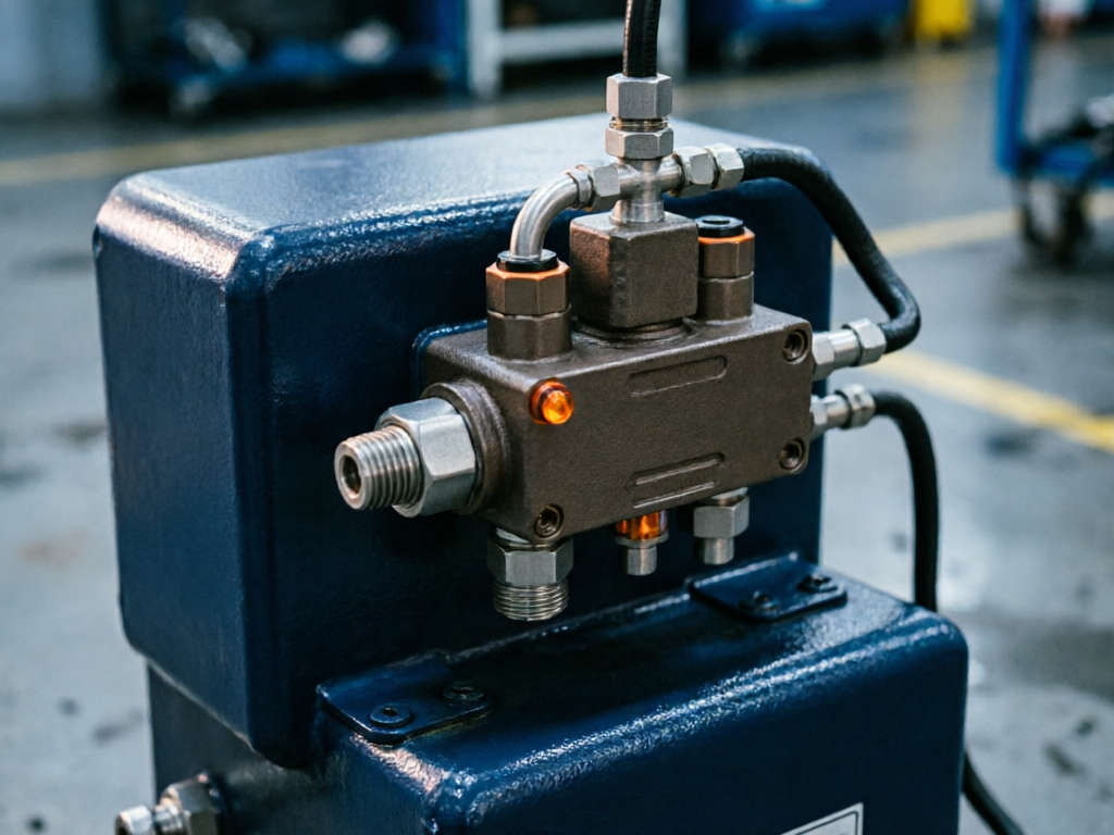 Pump station piping in an industrial water valve application
