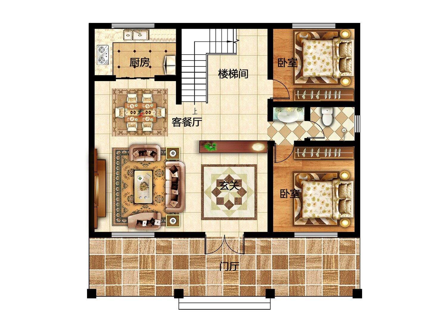 户型平面图1