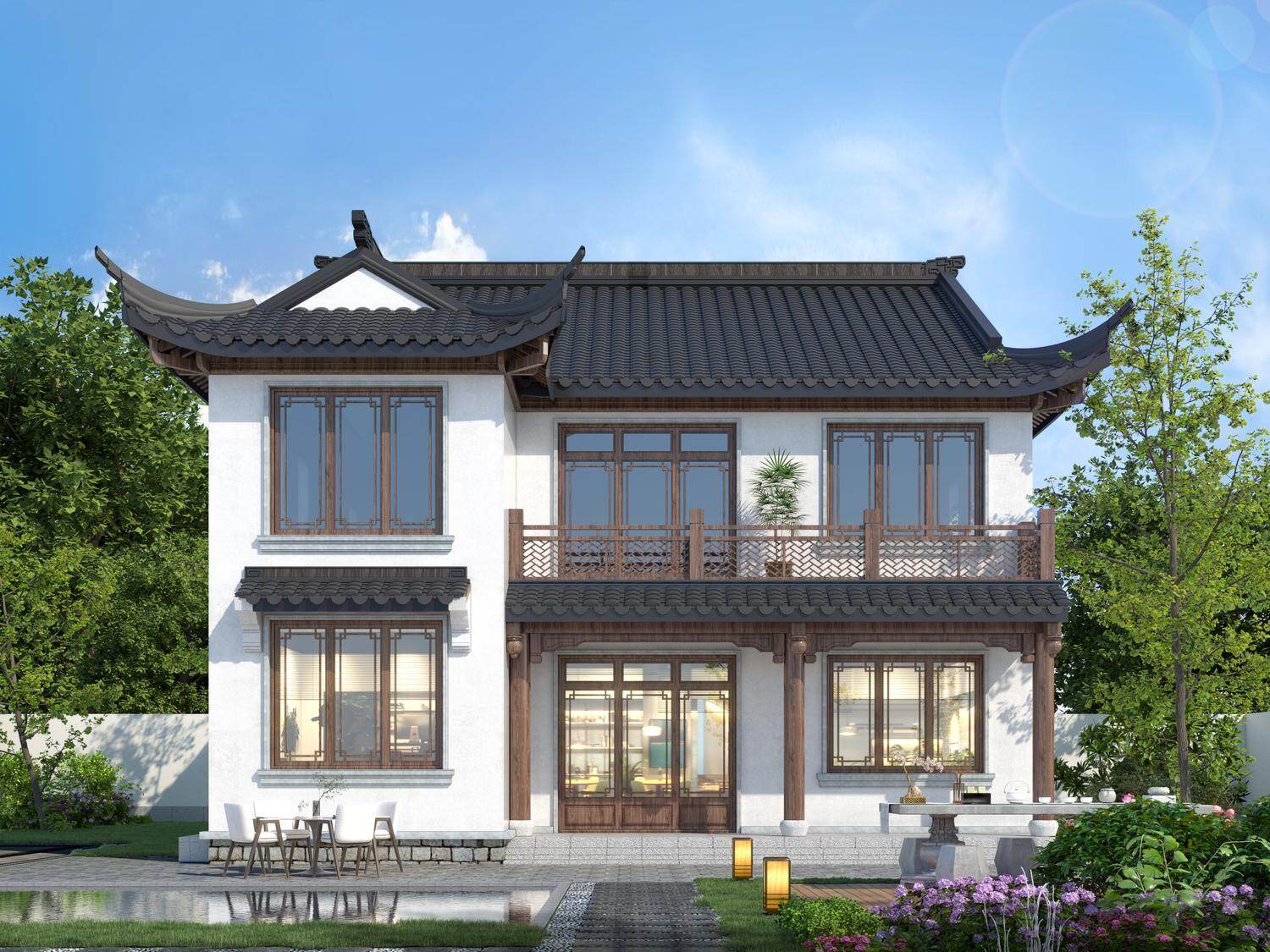 蜀雅D05中式别墅