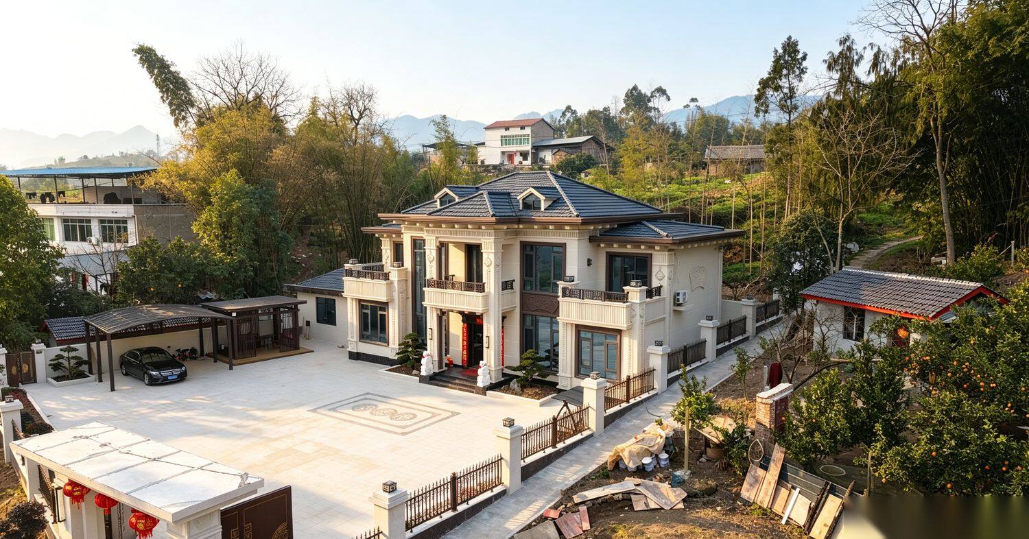 重庆璧山新中式二层别墅
