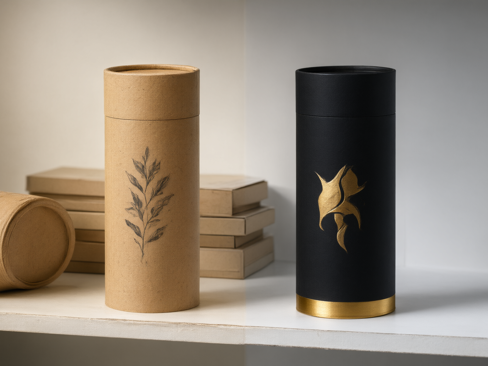 Kraft Paper Tube vs Printed Luxury Paper Tube: Cost & Branding Comparison