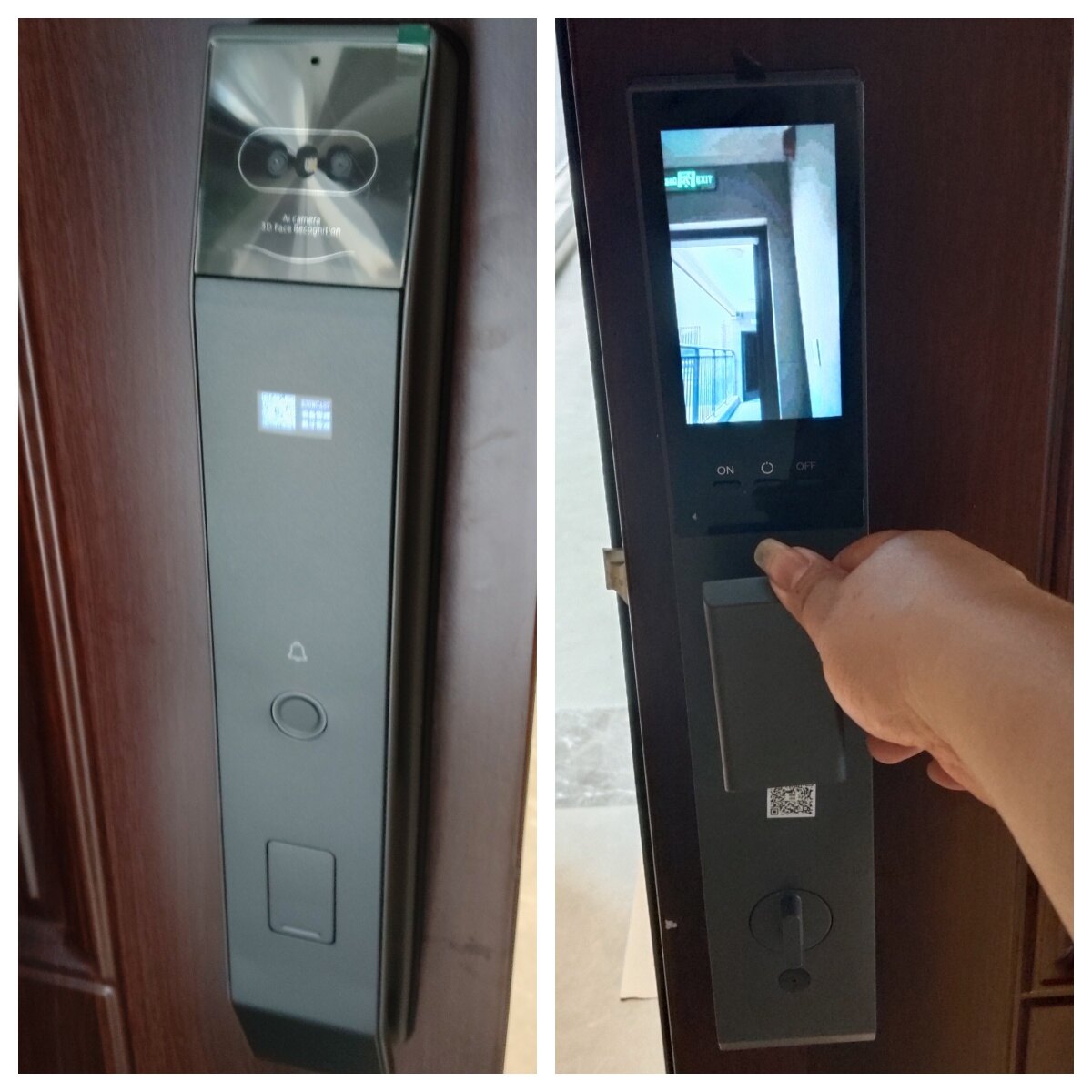 3D Face Recognition Smart Lock (Structured Light)