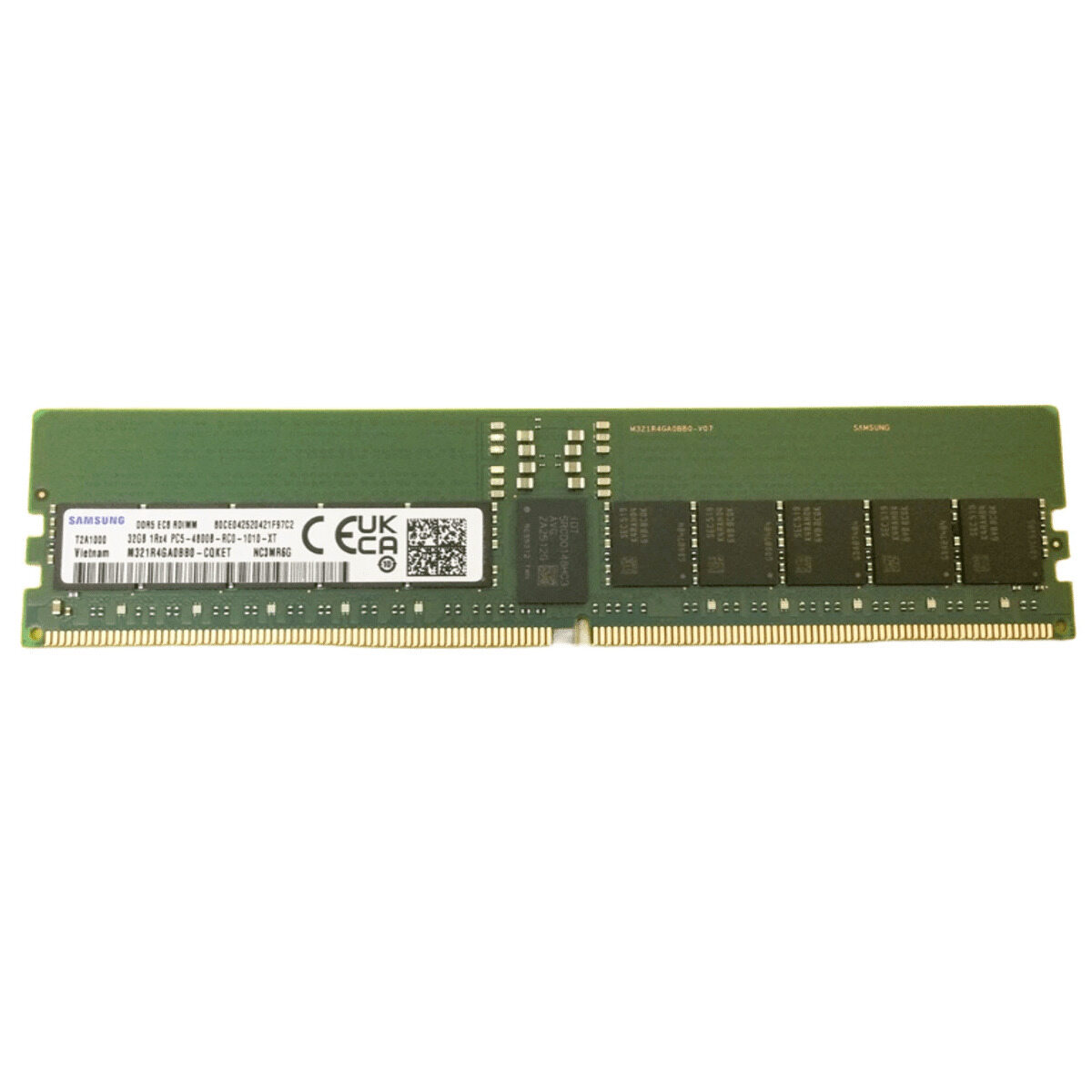 Samsung 32GB DDR5 4800MHz PC5-38400 ECC RDIMM Server RAM Memory