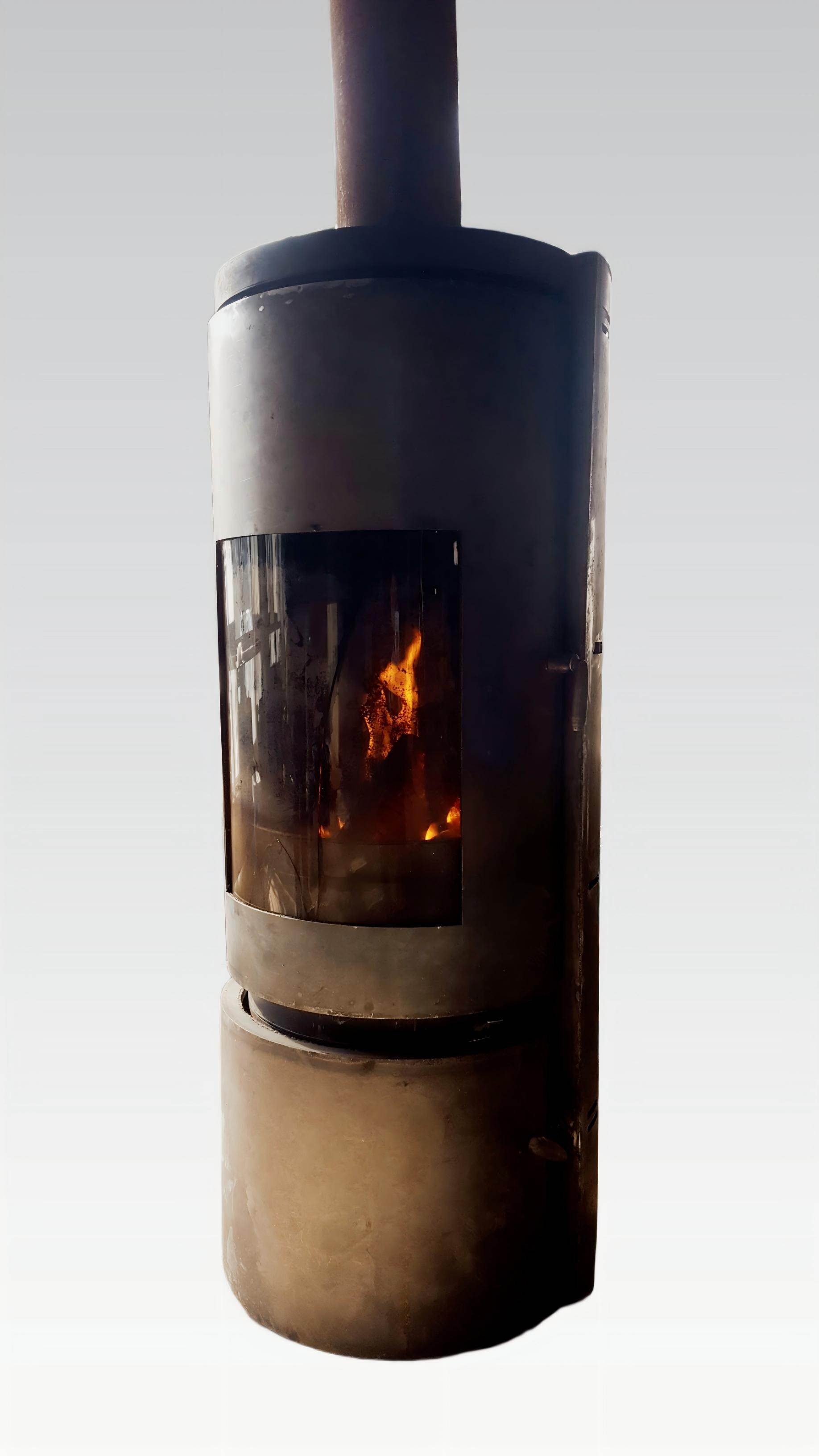 Nordic Style Fireplace thumbnail 2