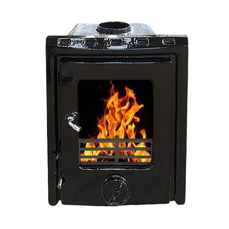 Vintage Cast Iron Fireplace thumbnail 4