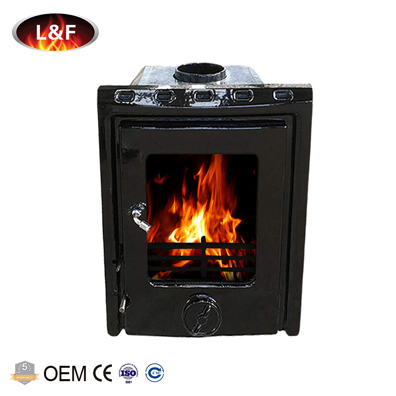 Vintage Cast Iron Fireplace thumbnail 2