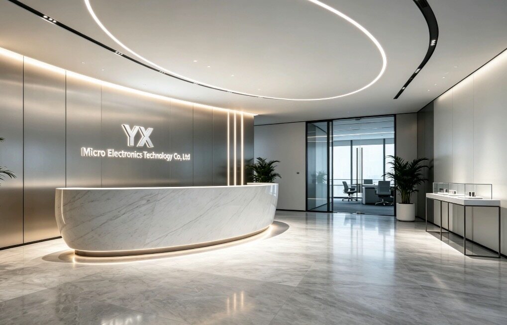YX Micro Electronics Technology Co., Ltd - Modern Office Reception
