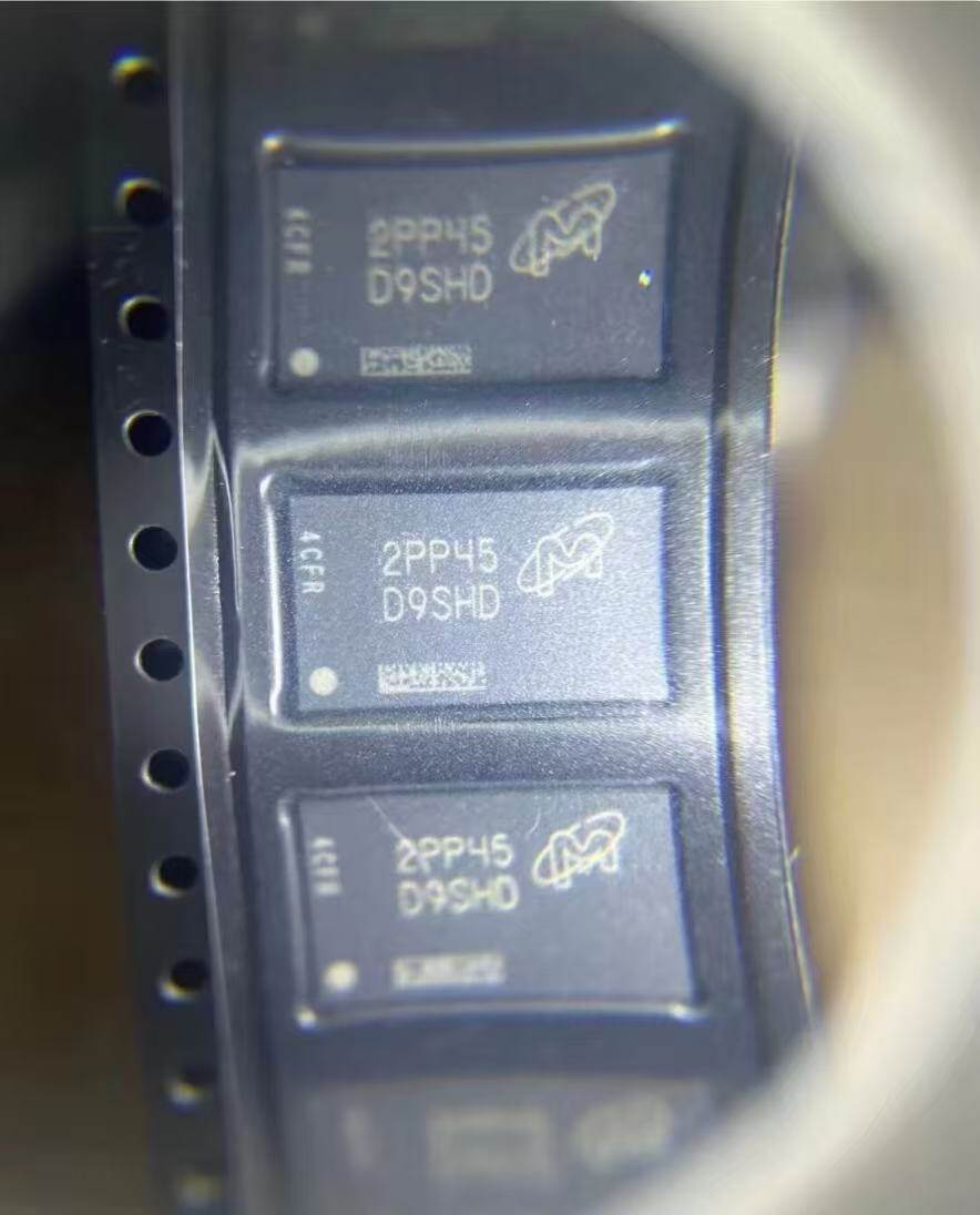 IC chips close-up view
