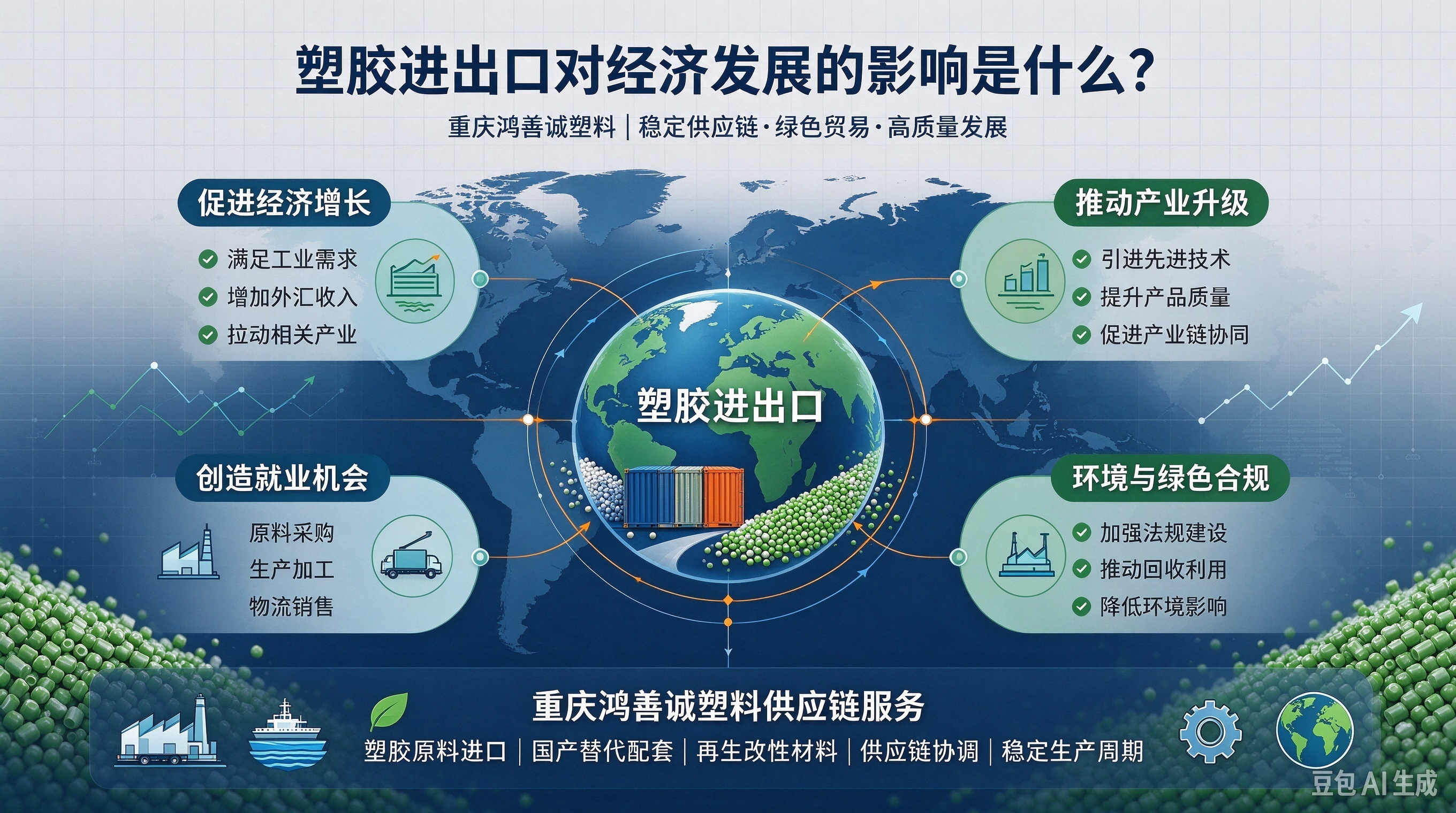 塑胶进出口对经济发展的影响是什么?