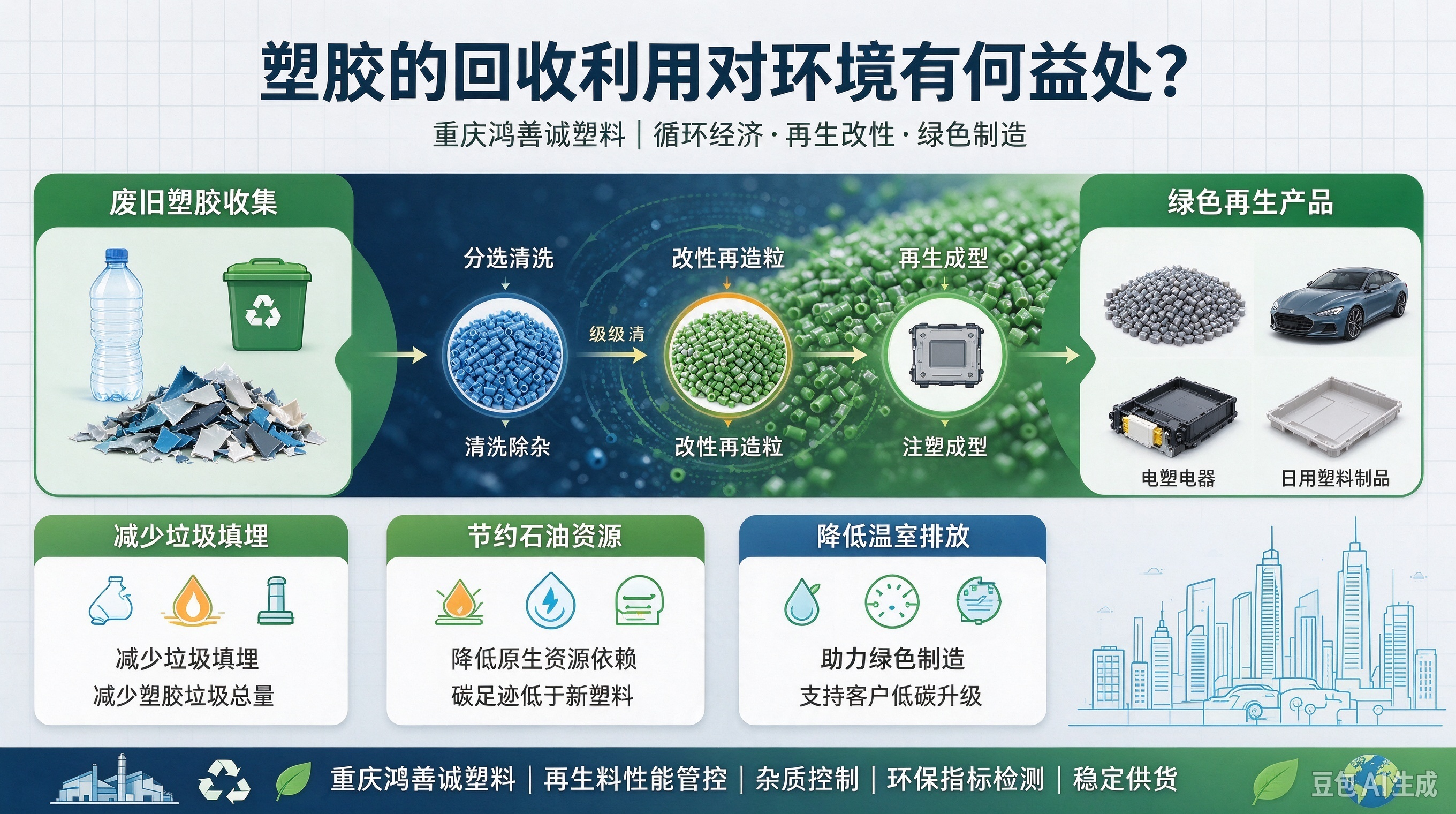 塑胶的回收利用对环境有何益处?