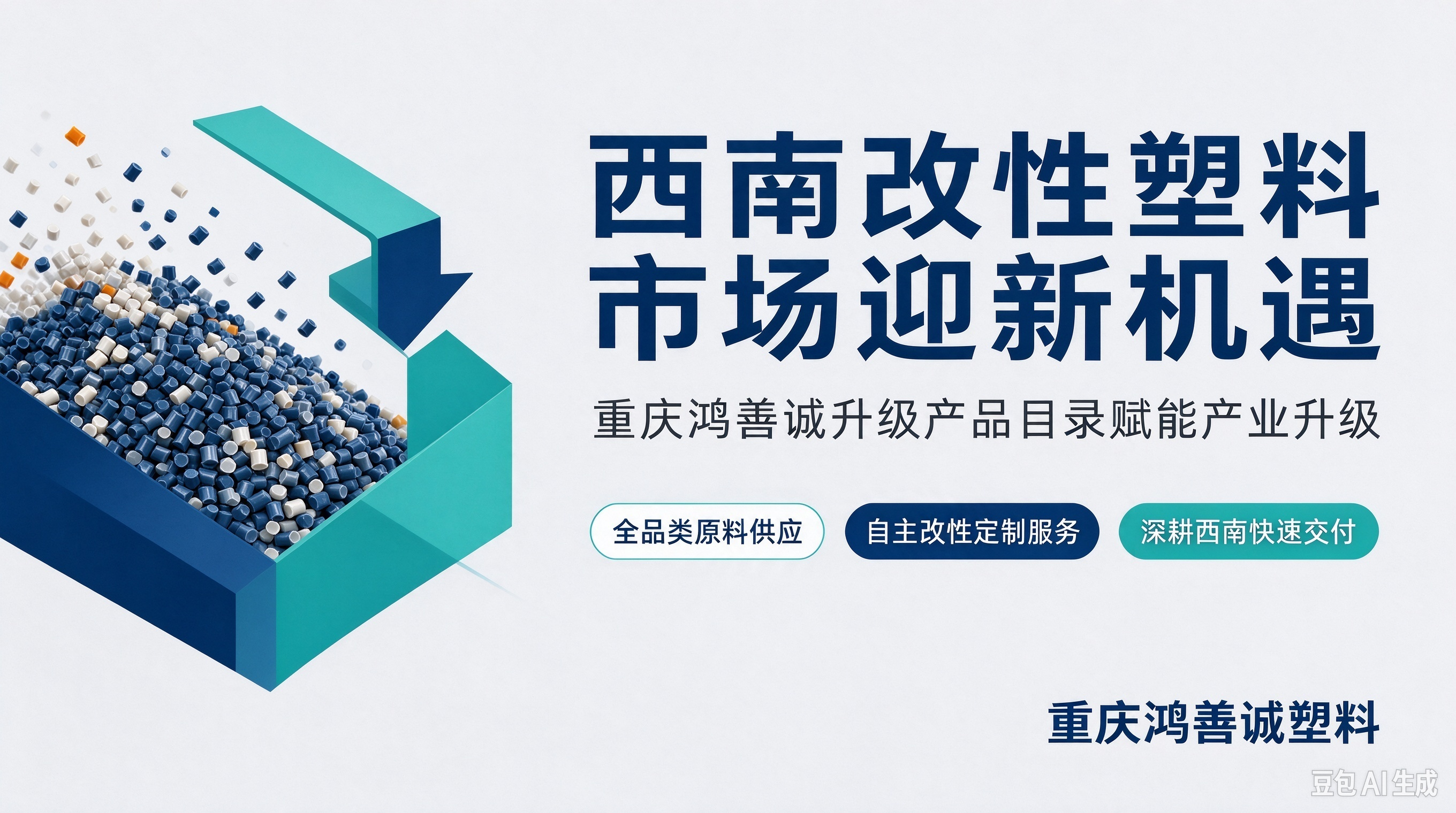 西南改性塑料市场迎新机遇,重庆鸿善诚升级产品目录赋能产业升级
