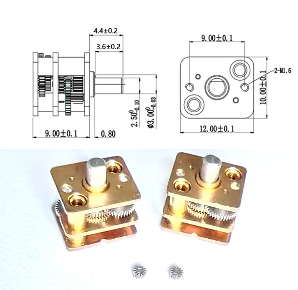 N10-N20-M10-M20-电机匹配减速箱-规格速比可定制