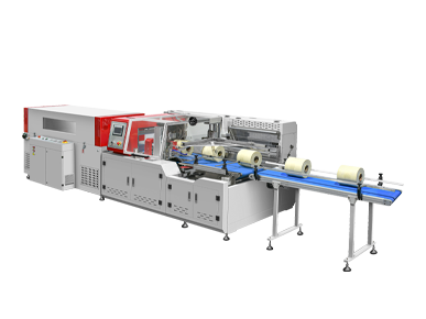 Full Automatic Box Tissue Shrink Packing Machine