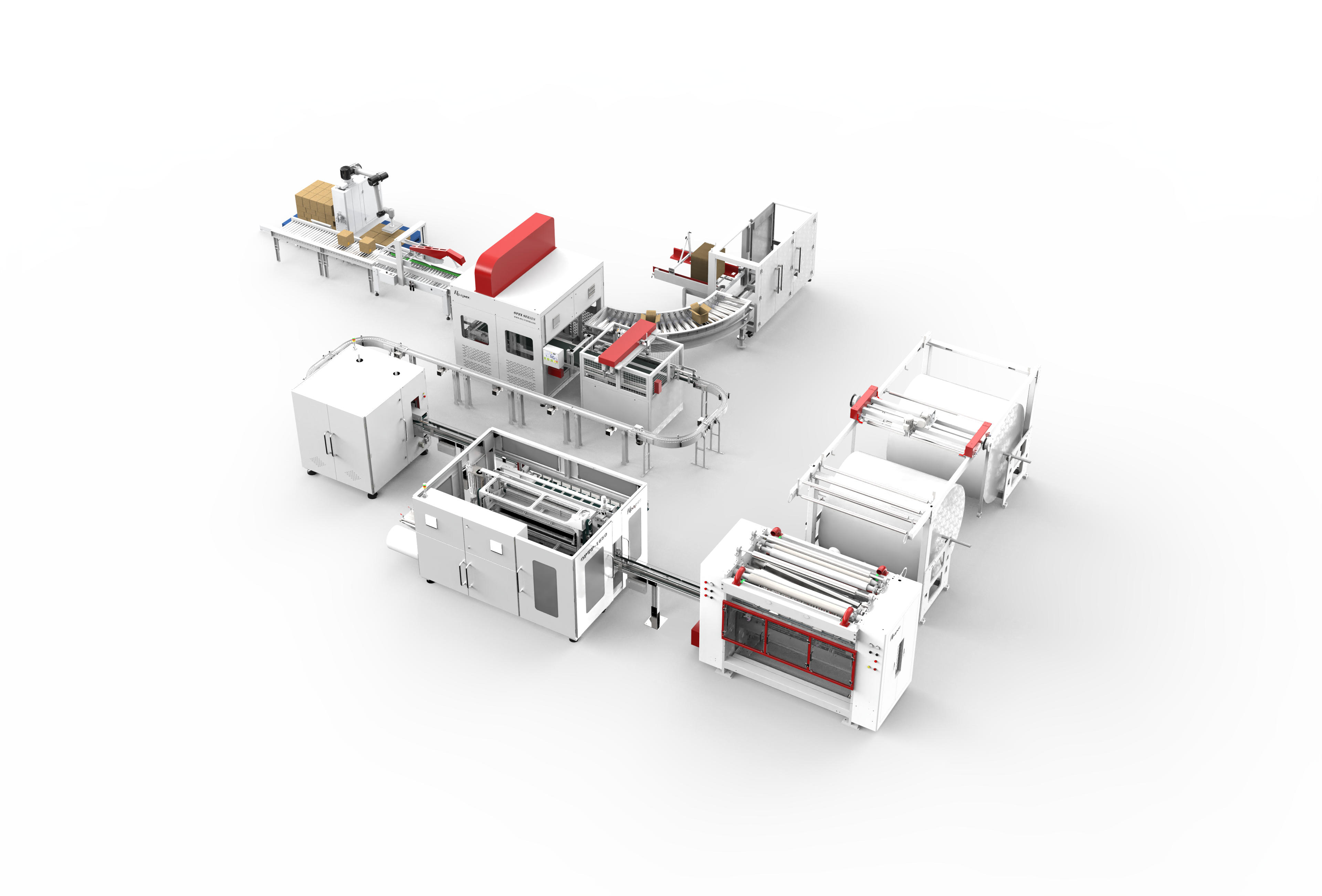 Fully Automatic Hand Towel Production Line