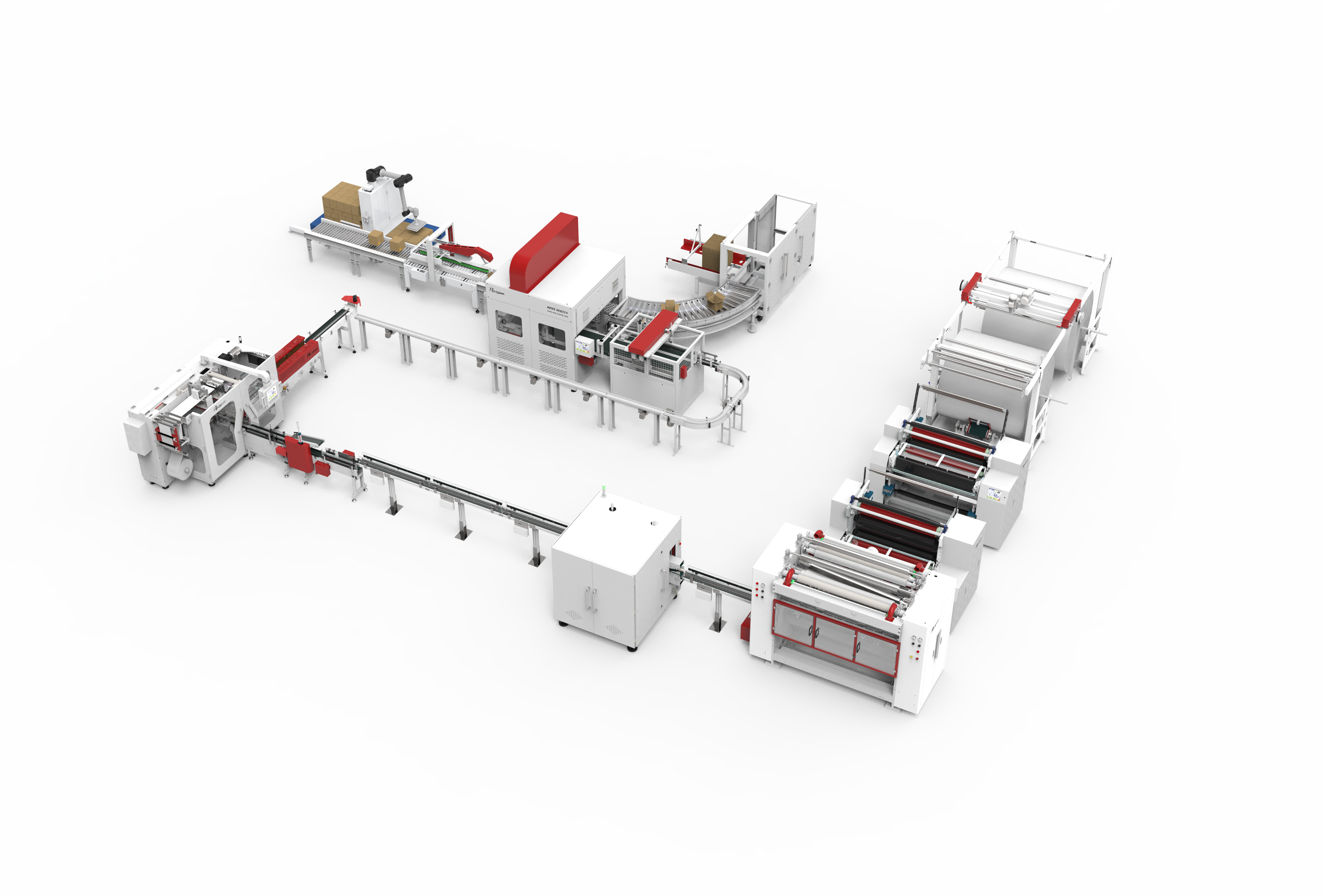 Fully Automatic Kitchen Towel Production Line