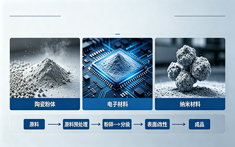 三元材料(NCM/NCA)超细粉碎工艺技术解析|气流磨低温粉碎解决方案