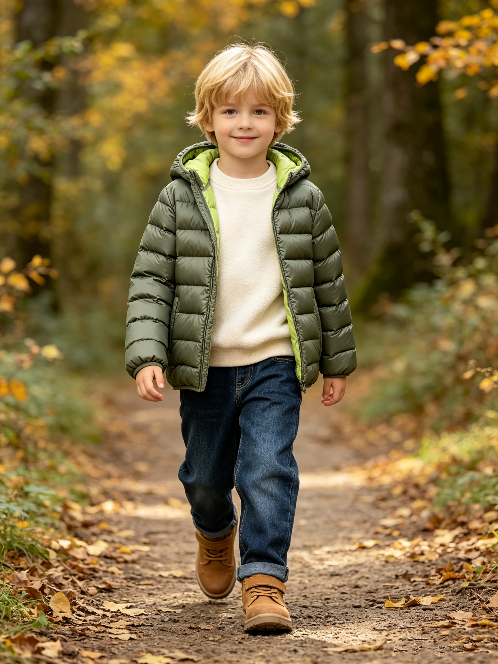Kids' Padded Jacket - View 7