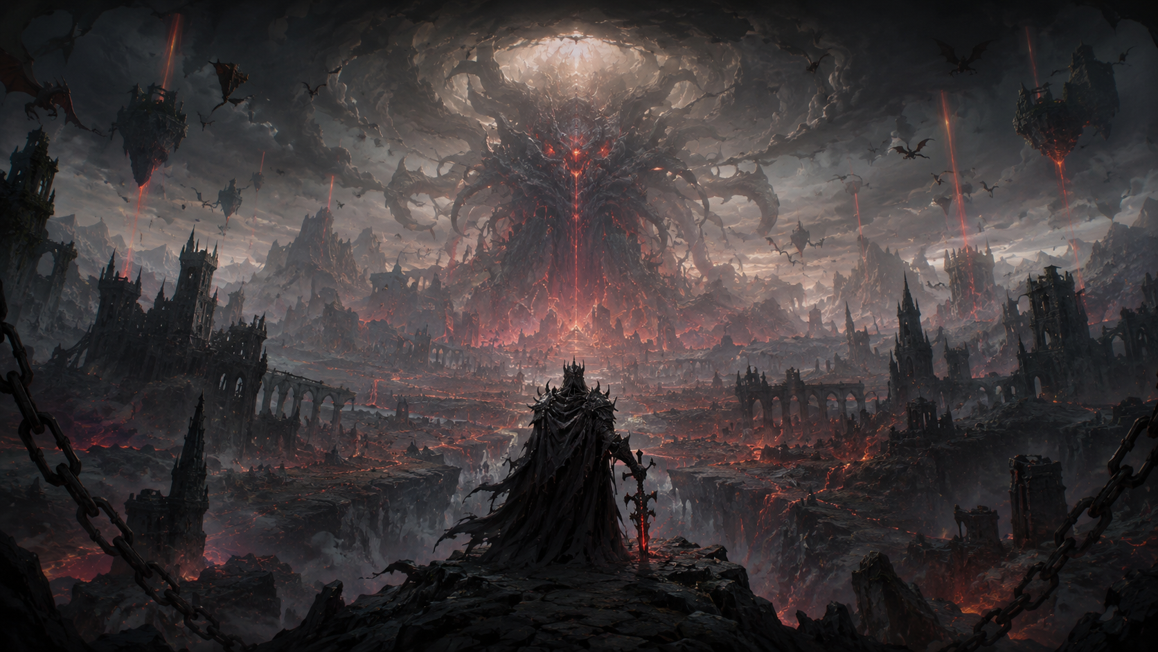 Apocalyptic landscape