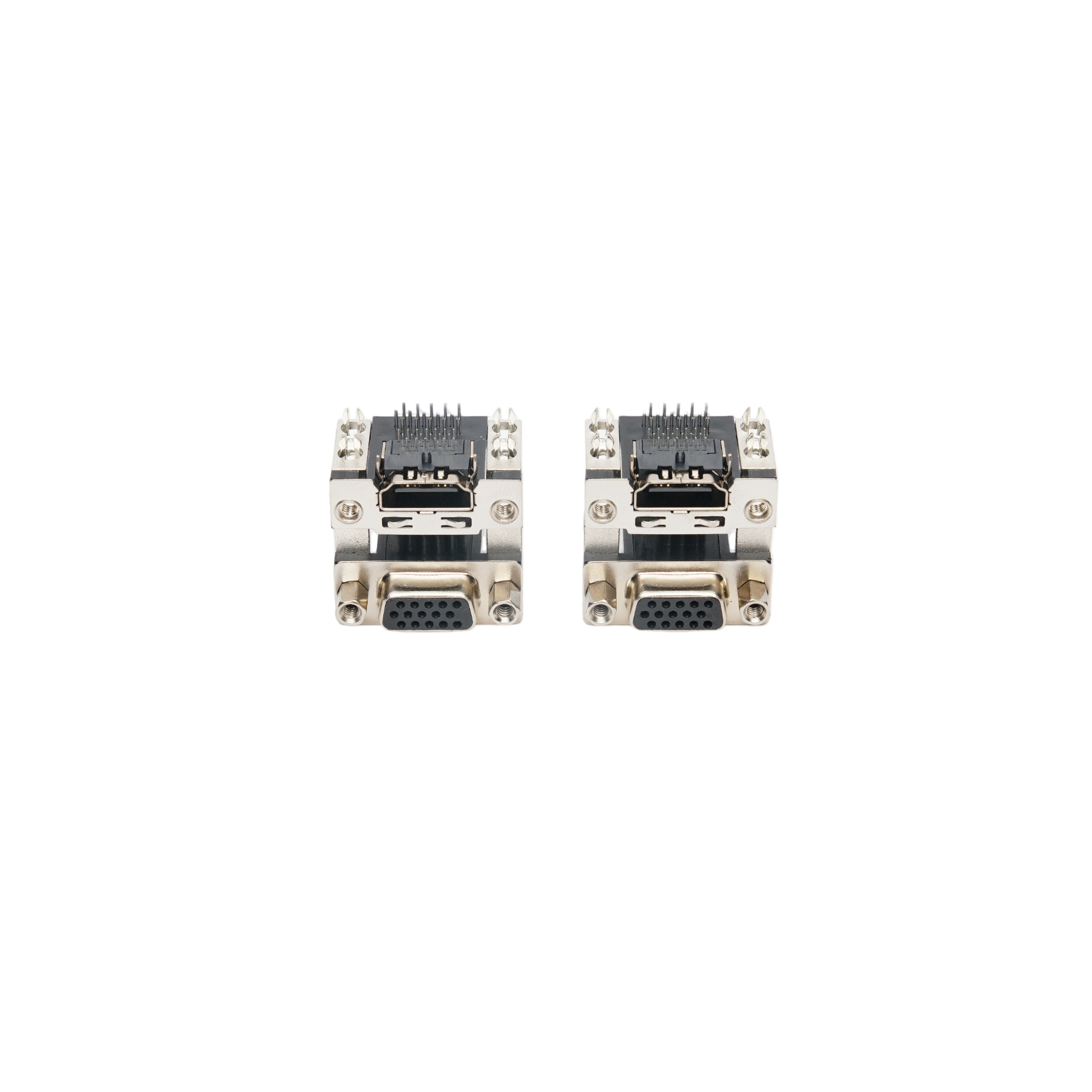 HDR15母对HDMI 铆合/铆锁
