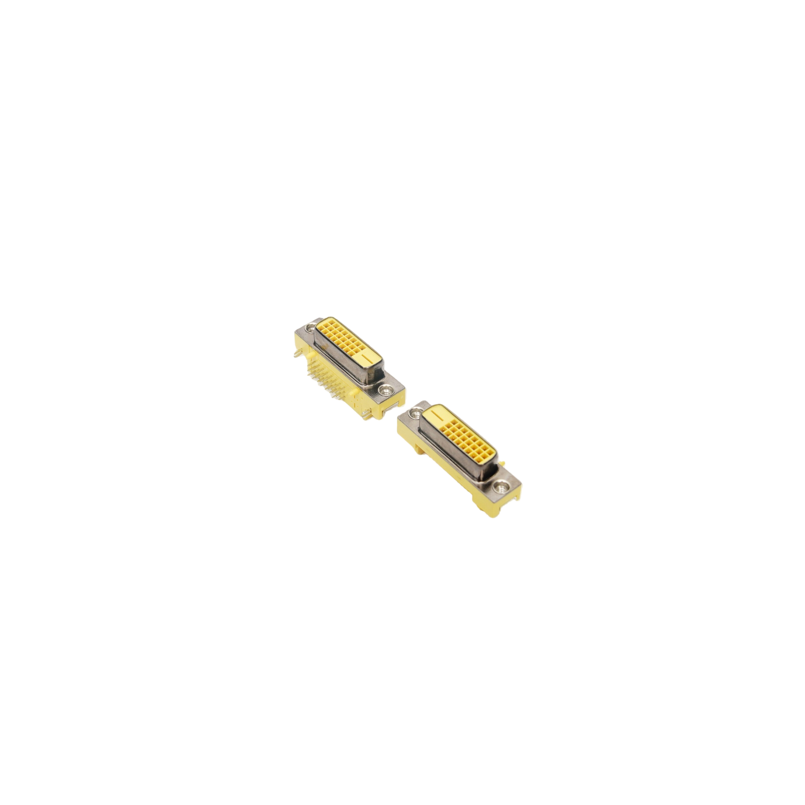 DVI24+1 90° 黄胶 - 角度 3