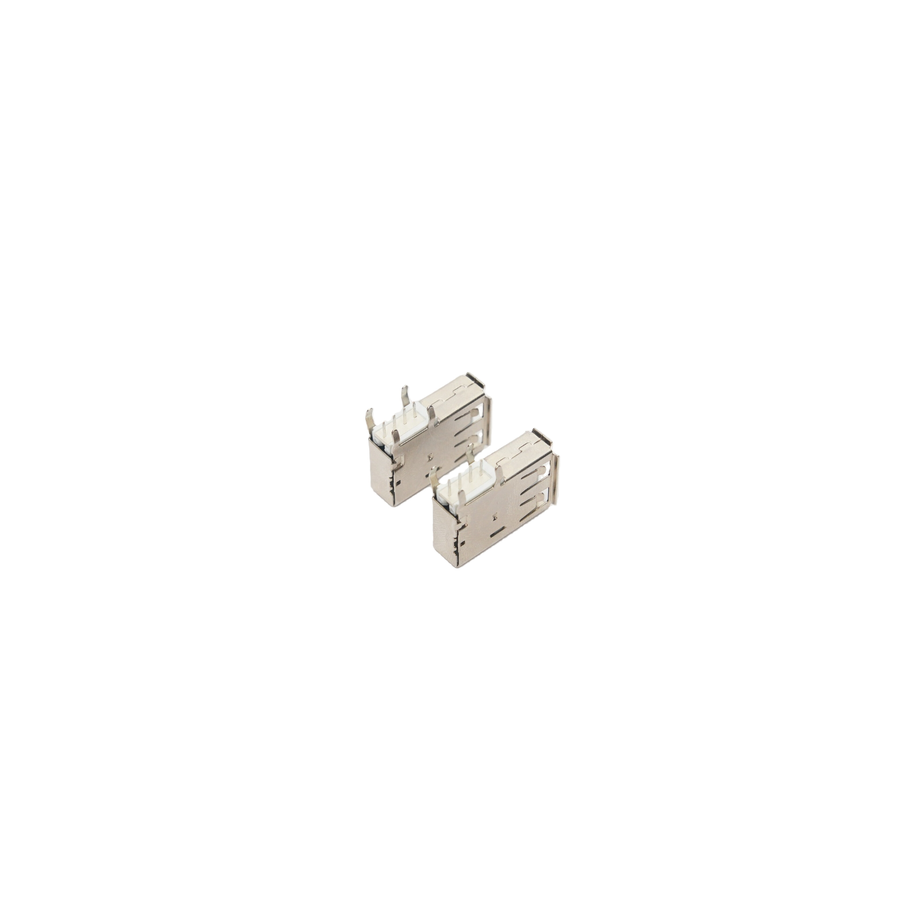 HDMI 19PIN A母直立式SMT型 加弹片 - 角度 2