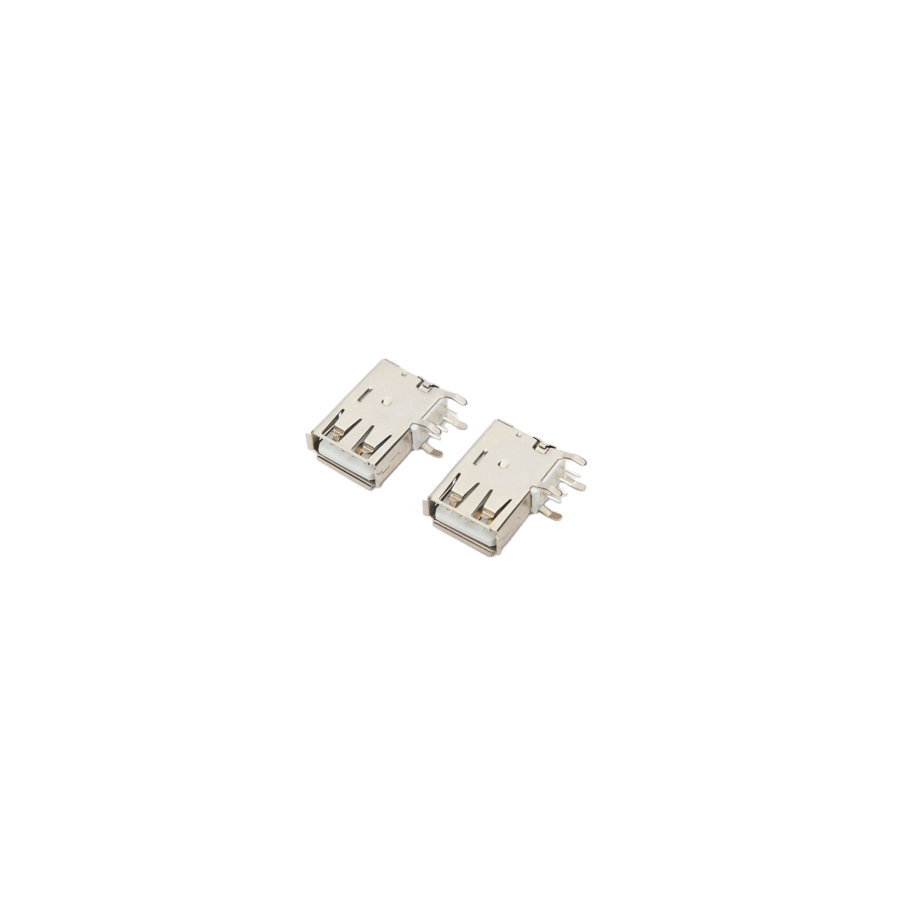 HDMI 19PIN A母直立式SMT型 加弹片 - 角度 3