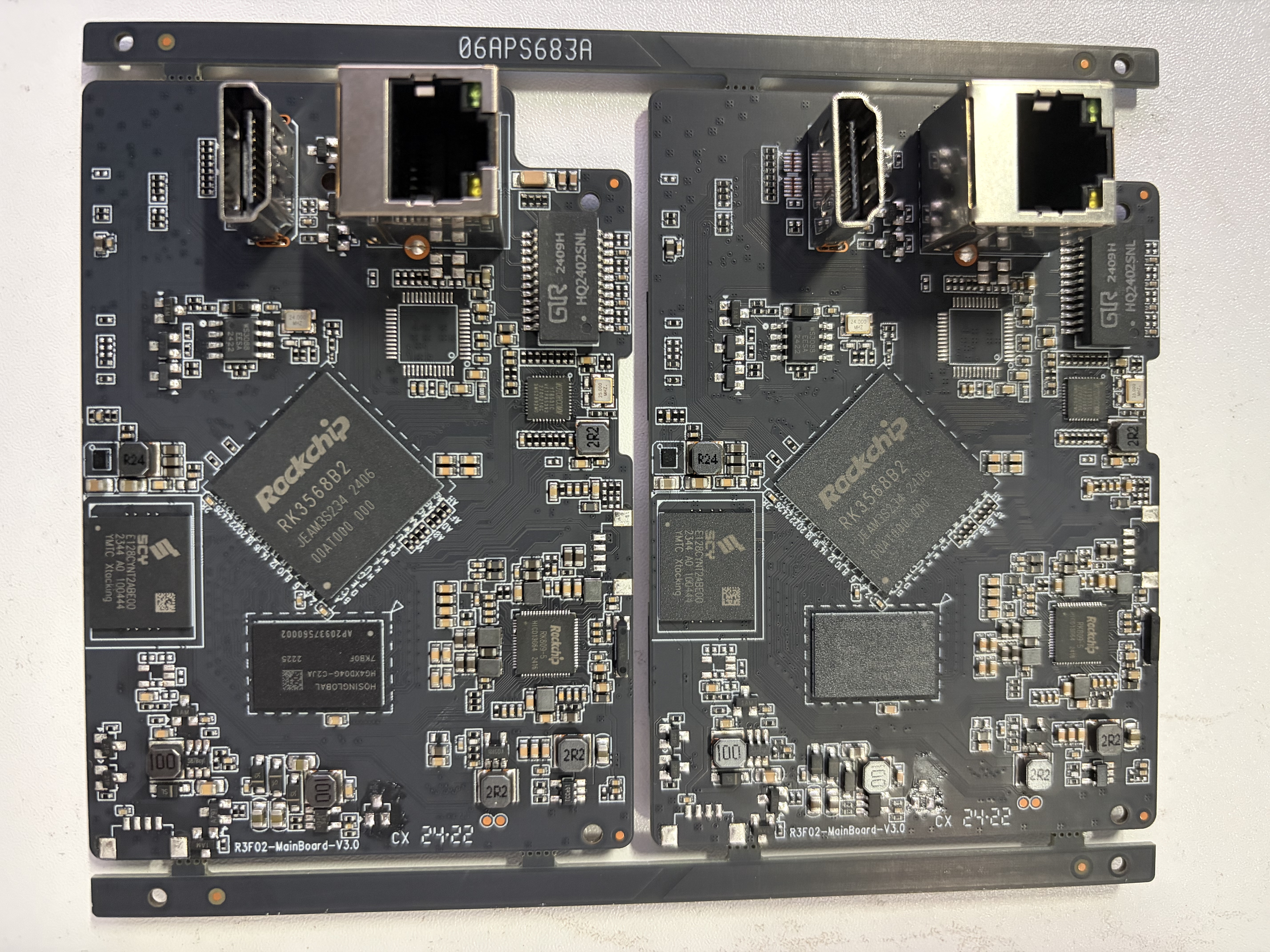 RK3568 Dual Board - R3F02 MainBoard V3.0