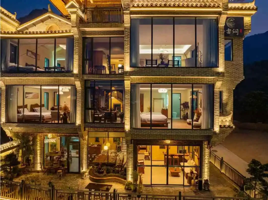 Hubei Three Gorges Wabi-Sabi Style Homestay Furniture Project: Real-World Scene