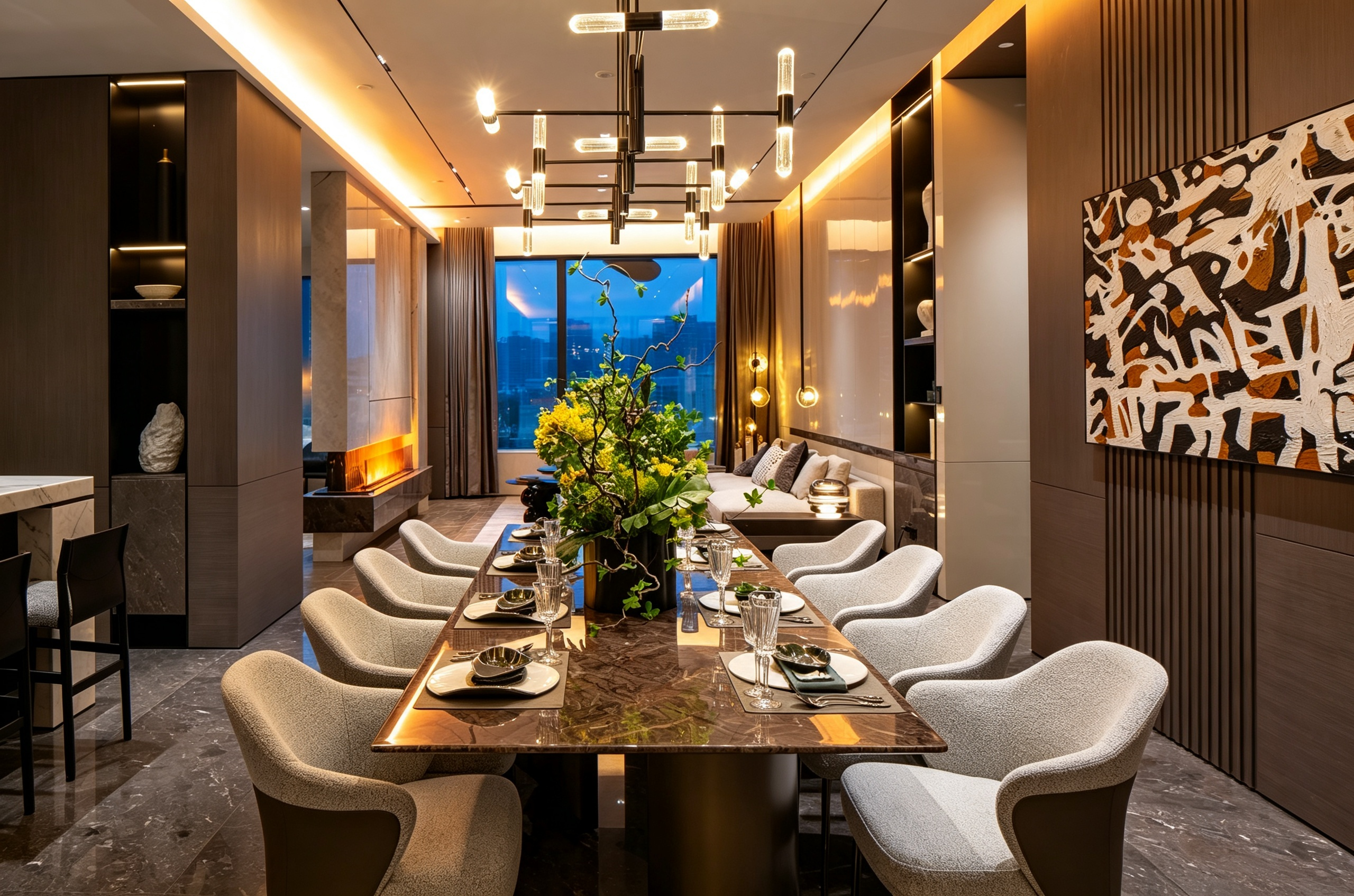 Zhuhai Hengqin Island Model Room | Minimalist Full-Home Showcase - Detail Images