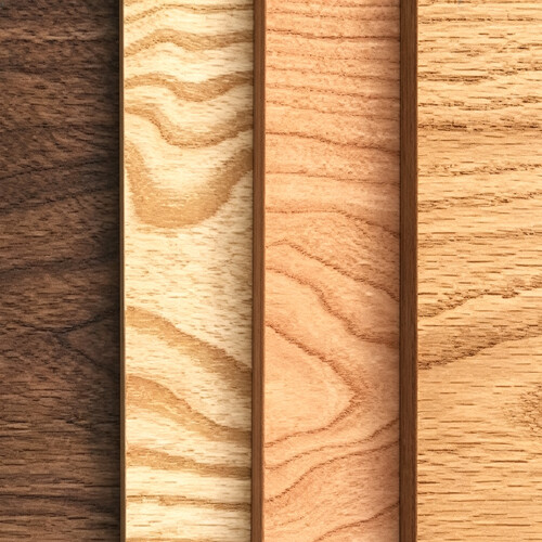 Solid wood