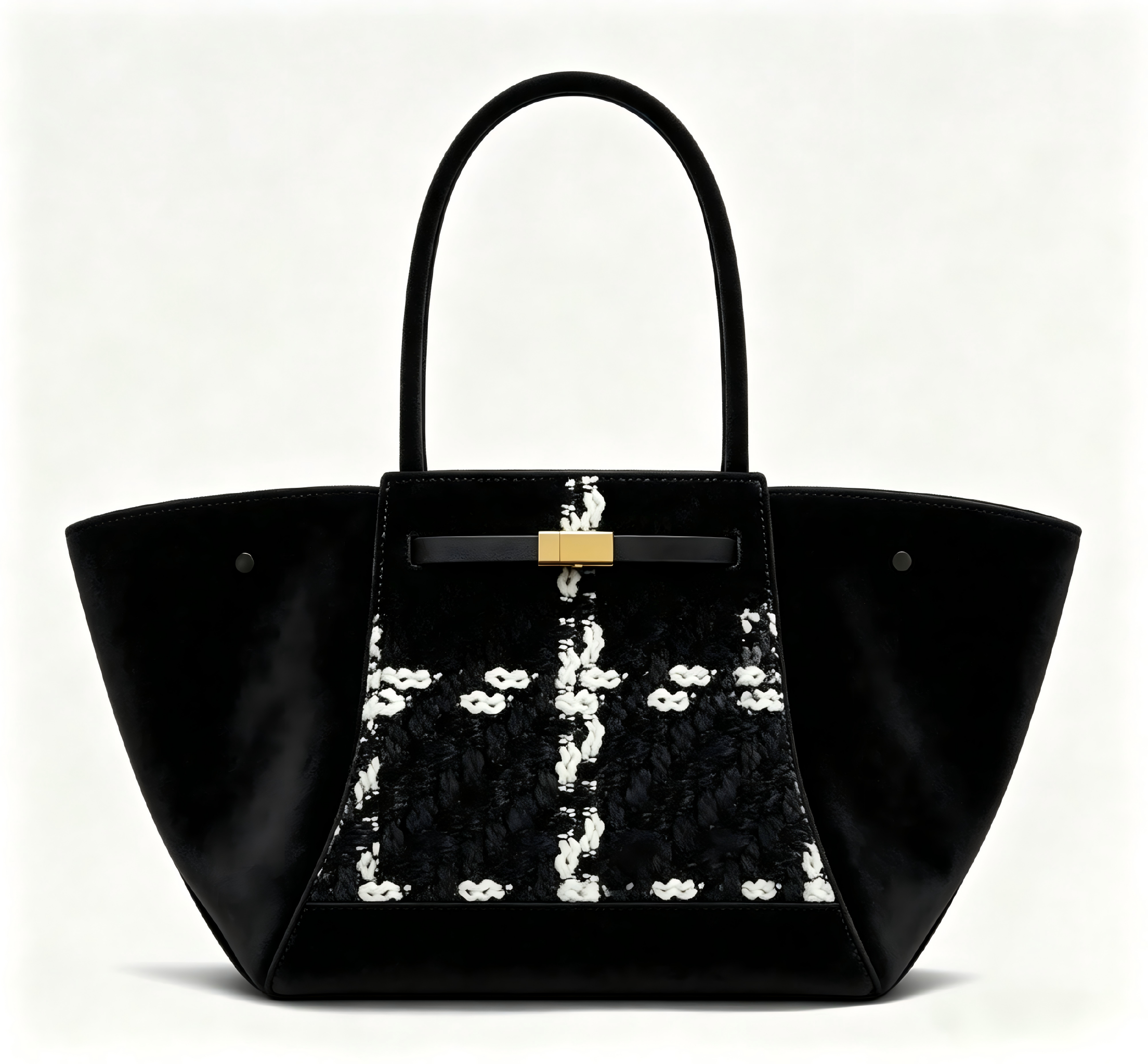 Sequin Detail Tote - premium leather tote bags manufactured by Weilin