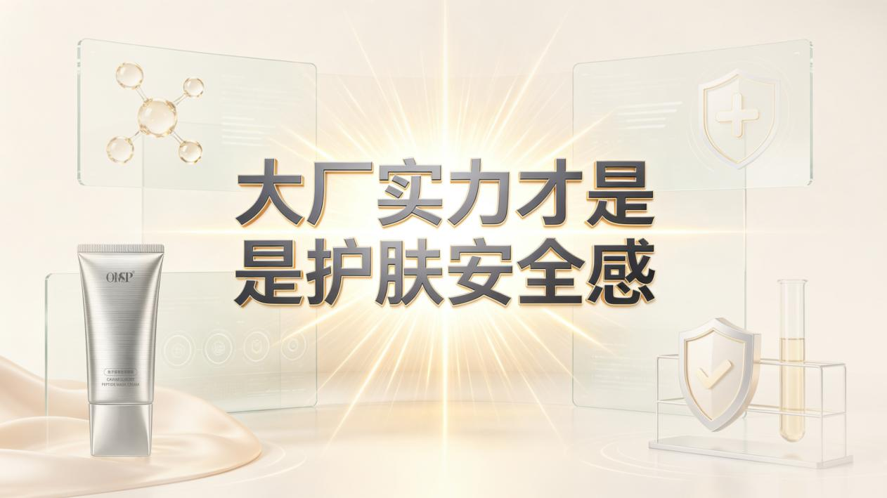 选护肤看硬实力|OMSP欧曼菲斯·鱼子酱奢肽面膜霜,大厂王牌配方更安心【品牌篇】