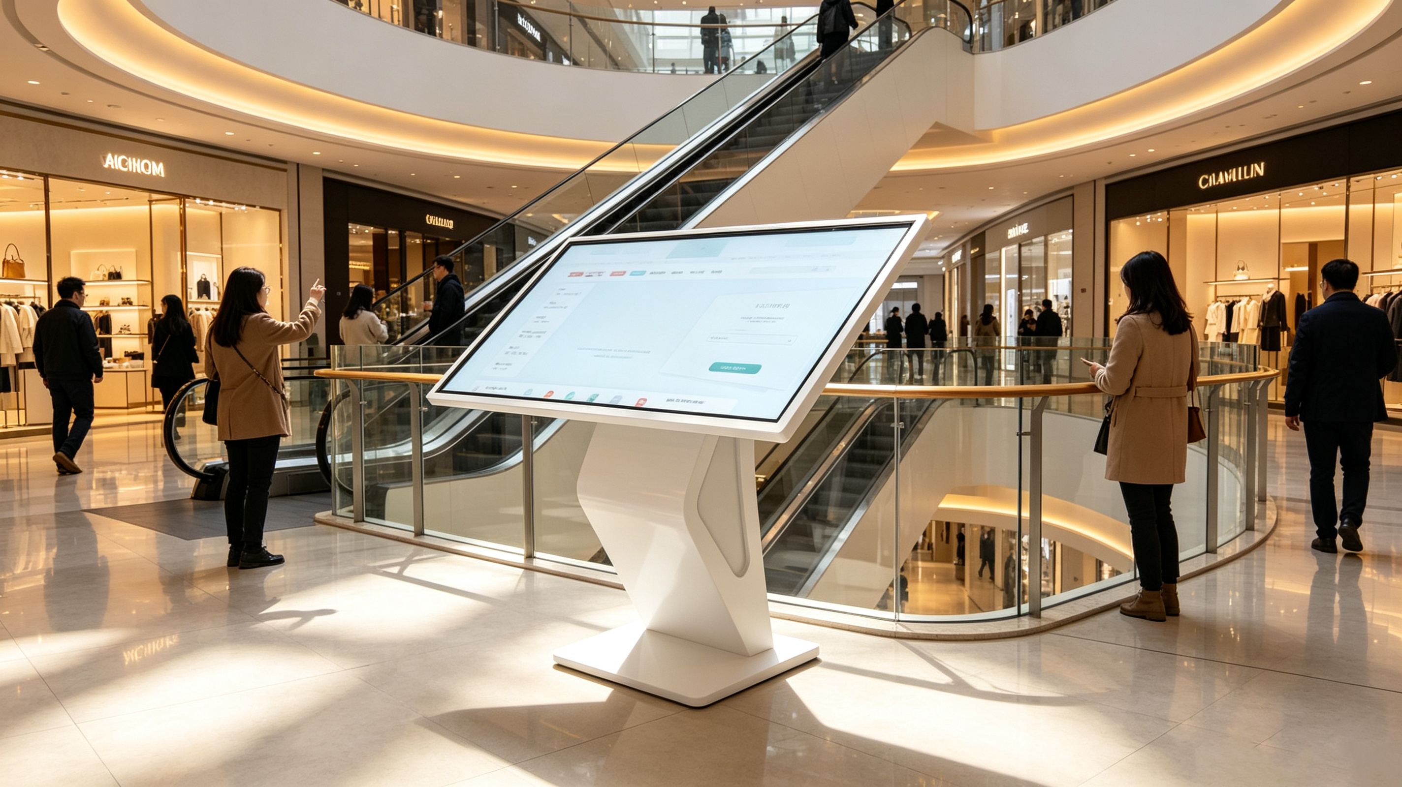 Horizontal Touch All-in-One Kiosk