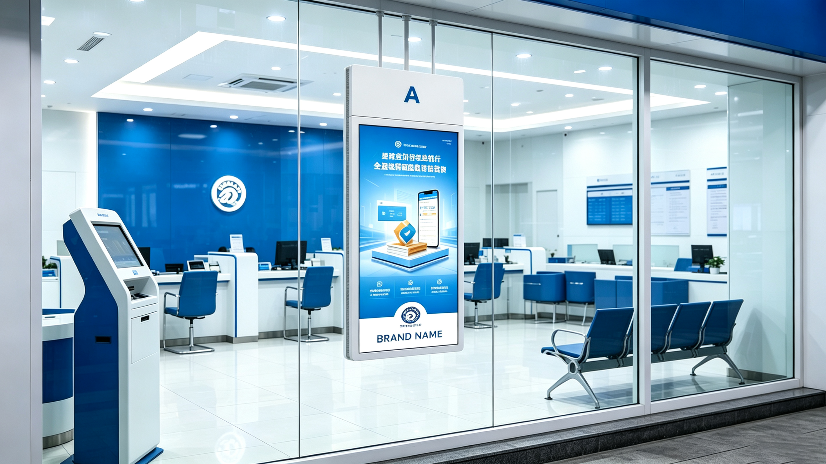 Double-sided Hang Digital Signage - ZH