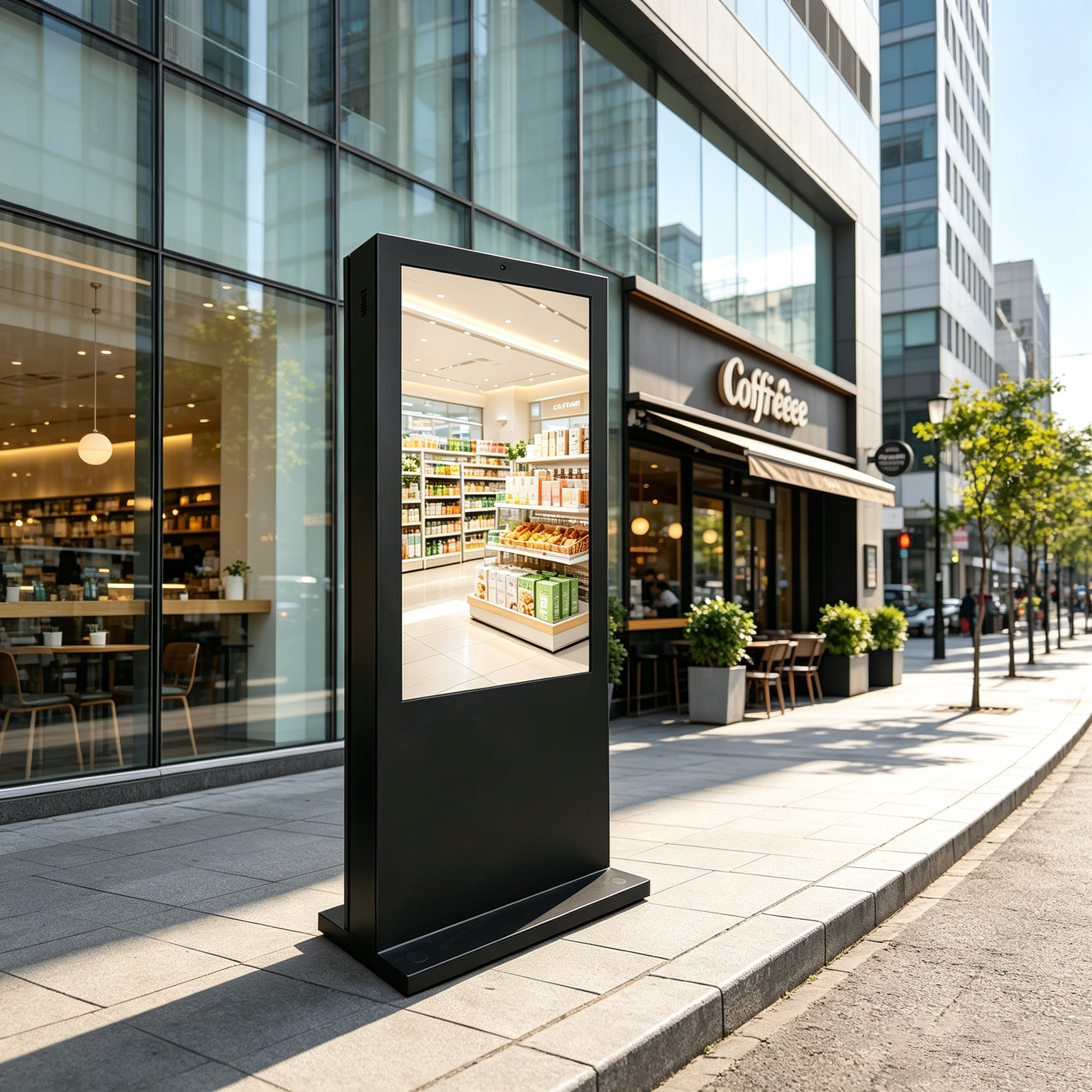 Outdoor Digital Display - Standee
