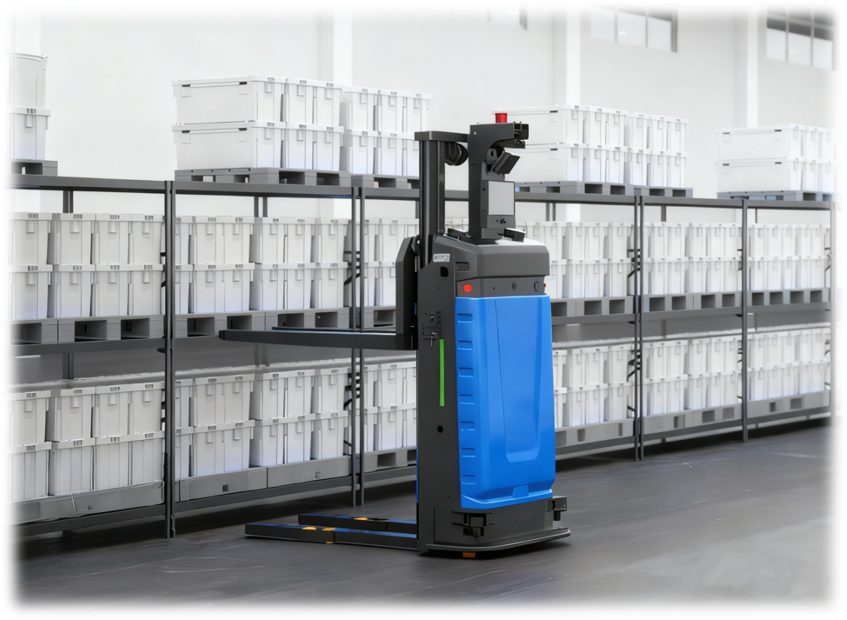 DFS-1500 Smart Stacker Forklift Robot