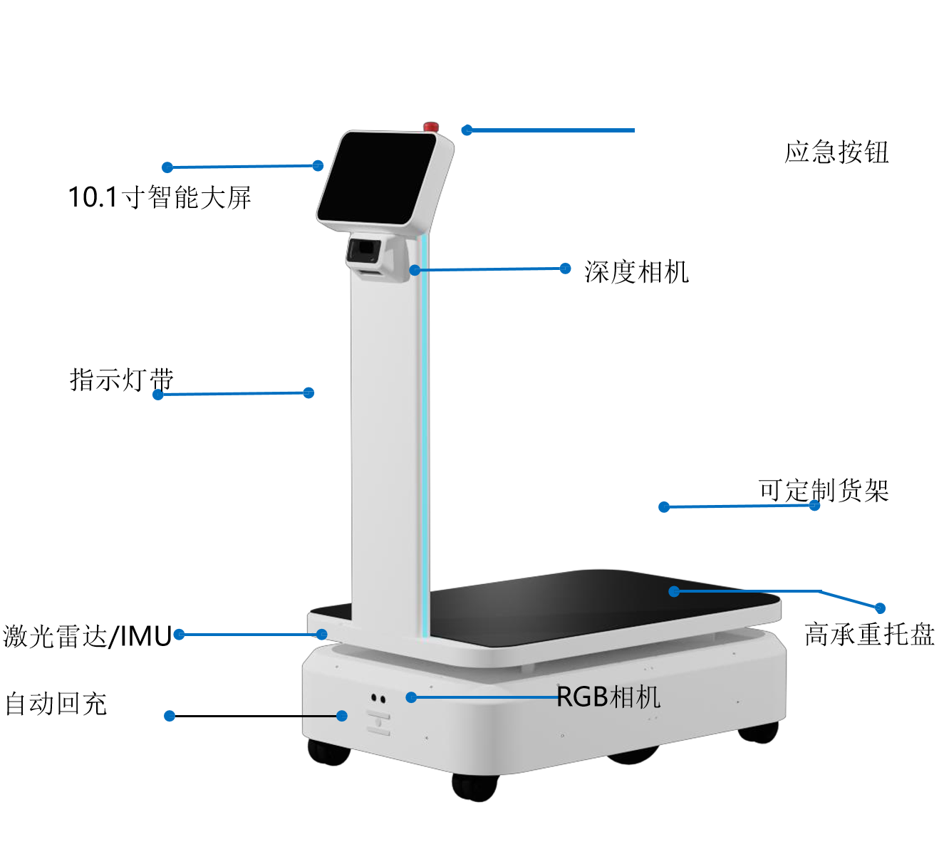 DD300E Heavy-Duty Material Moving Robot